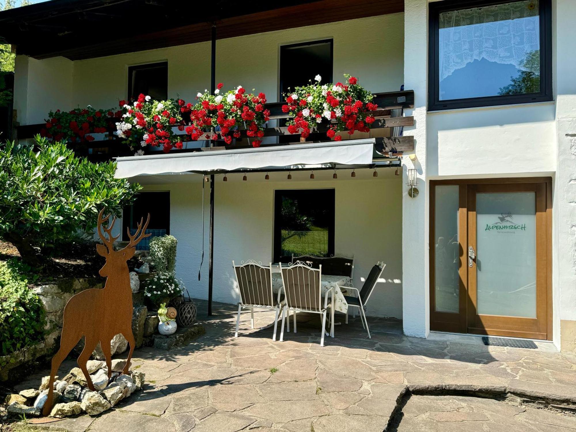 Ferienwohnung Alpenhirsch Schwangau Eksteriør billede
